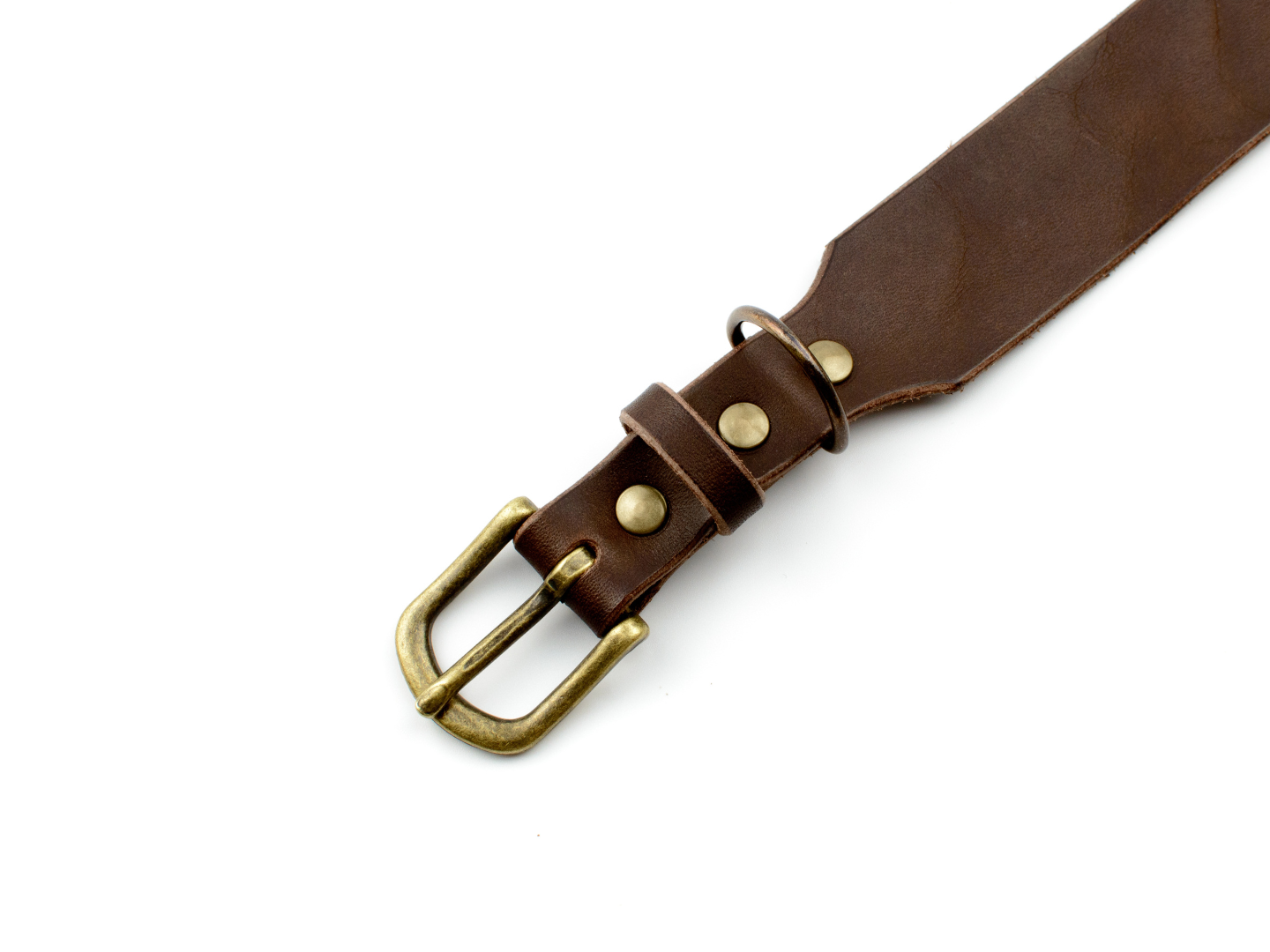 Breites Hundehalsband Leder Lederhalsband Cora Detail 2