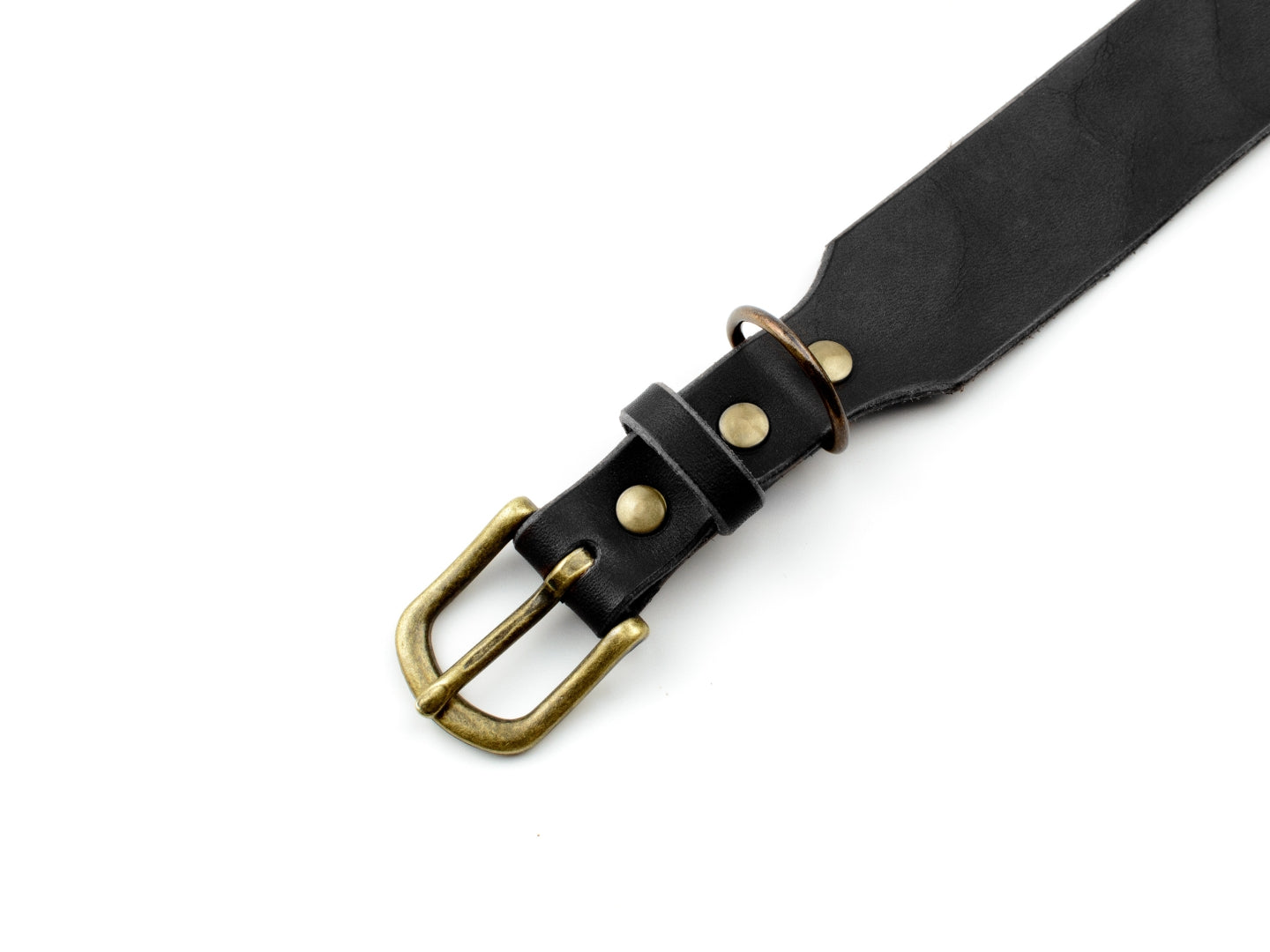 Breites Hundehalsband Leder Lederhalsband Hilde Detail 2