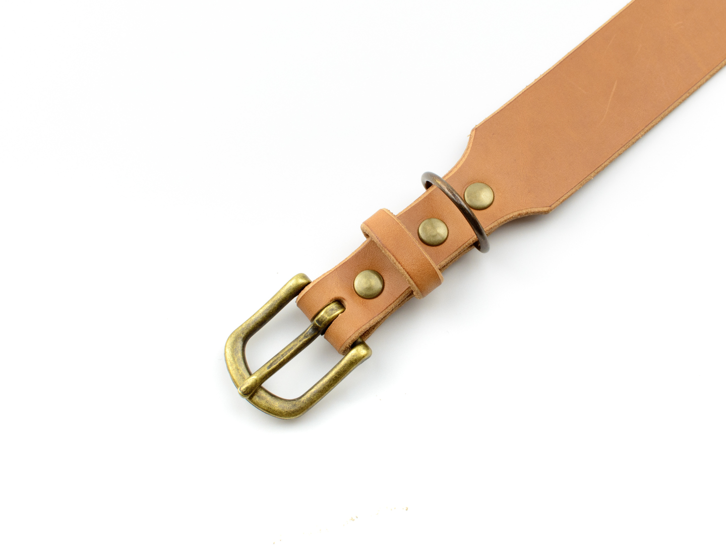 Breites Hundehalsband Leder Lederhalsband Viola Detail 2