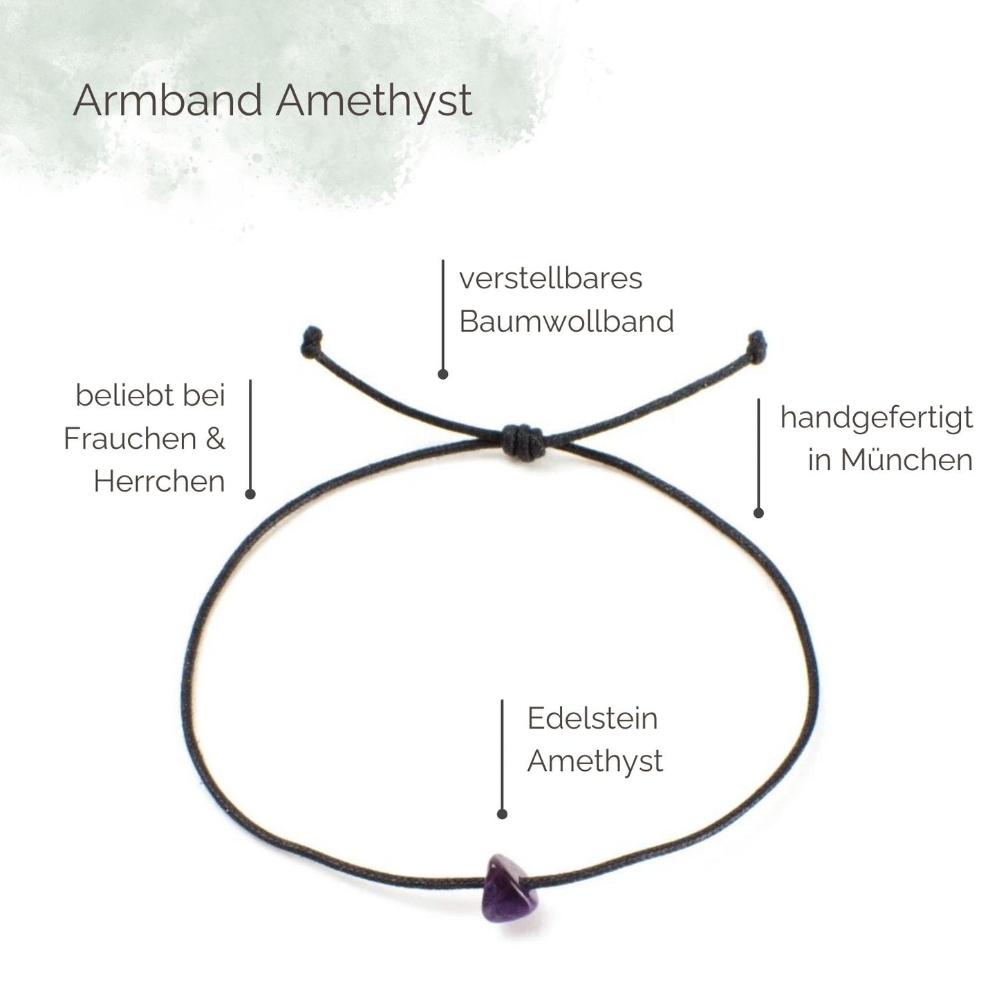 Highlights Armband Amethyst