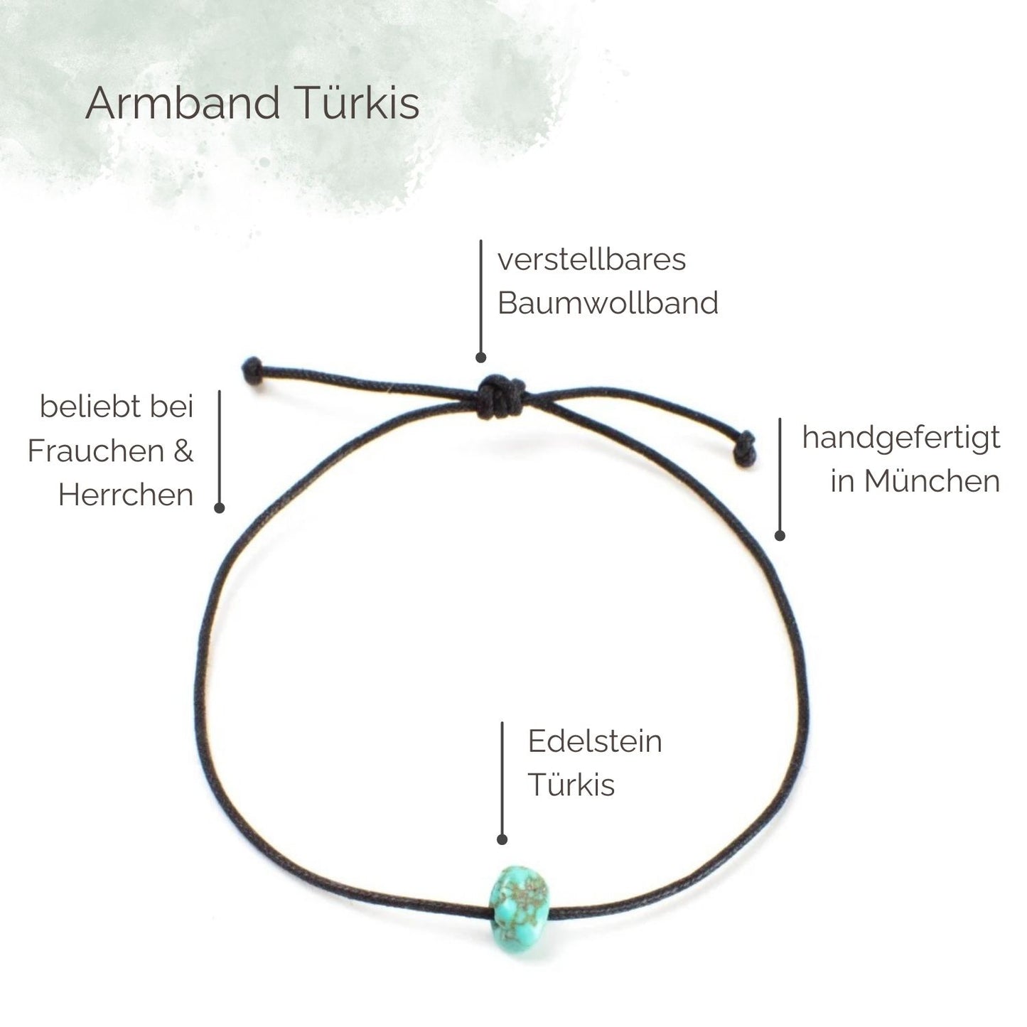 Highlights Armband Türkis