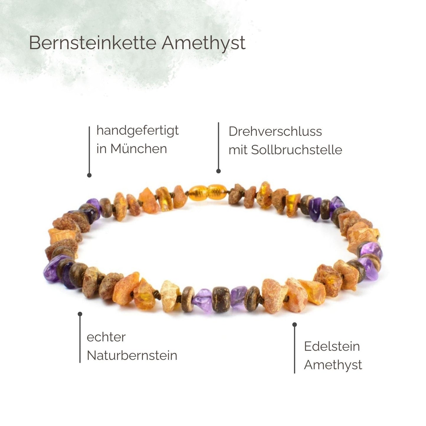 Highlights Bernsteinkette für Hunde