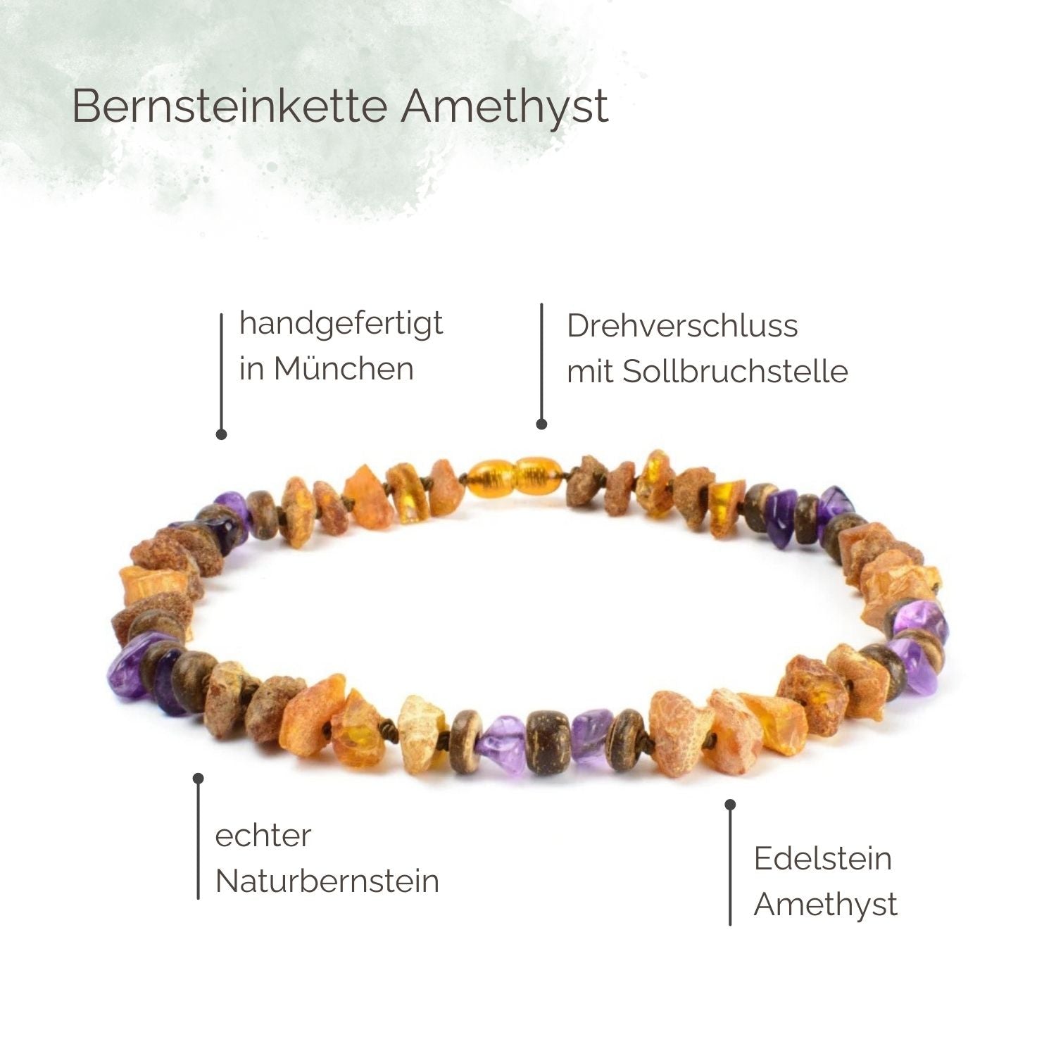 Highlights Bernsteinkette für Hunde