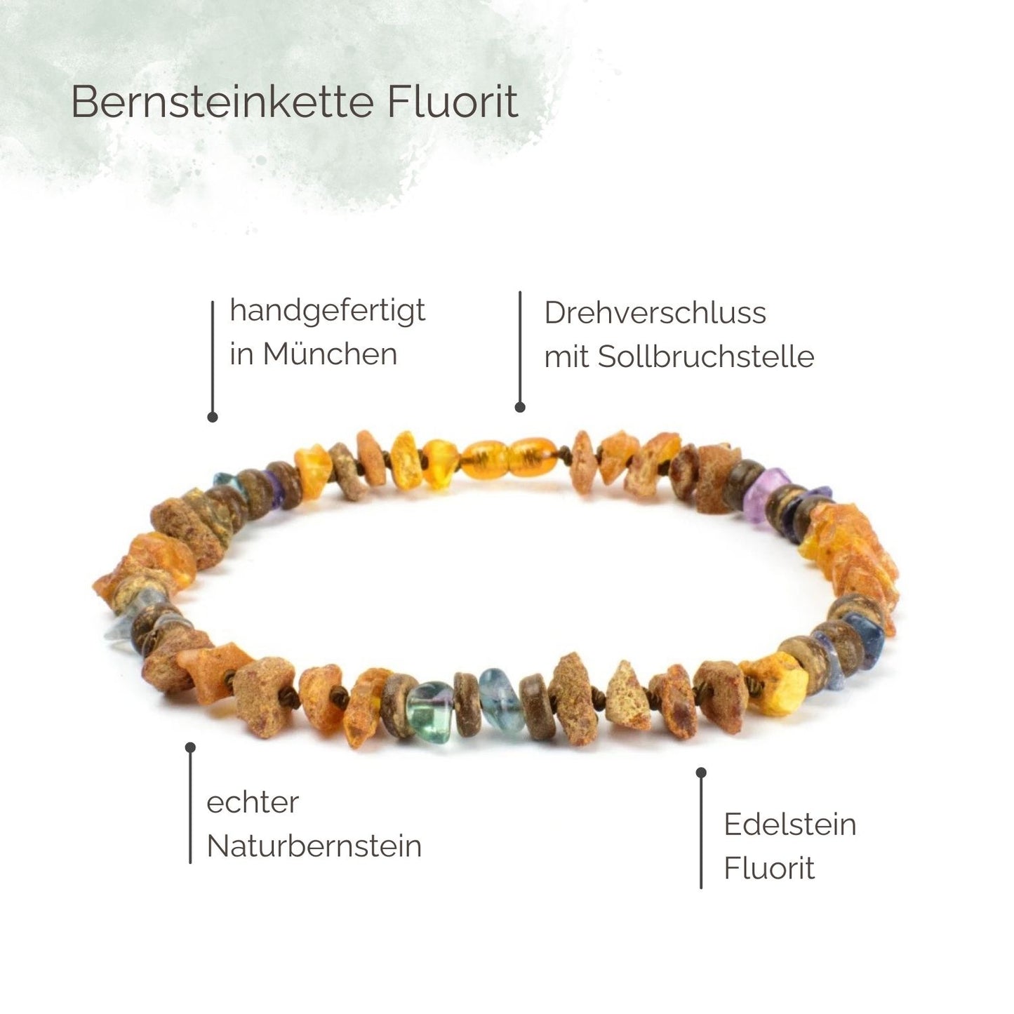 Highlights Bernsteinkette für Hunde