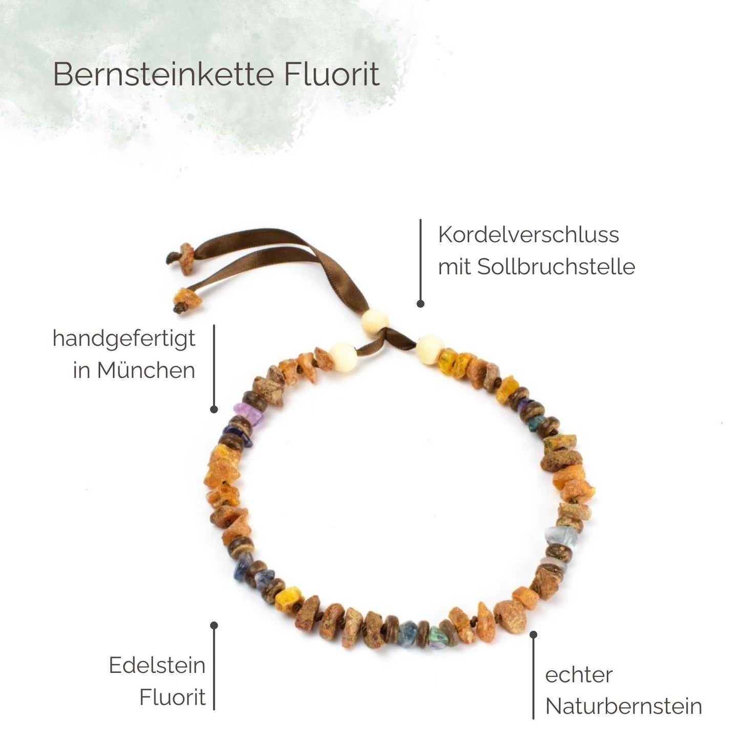 Highlights Bernsteinkette für Hunde