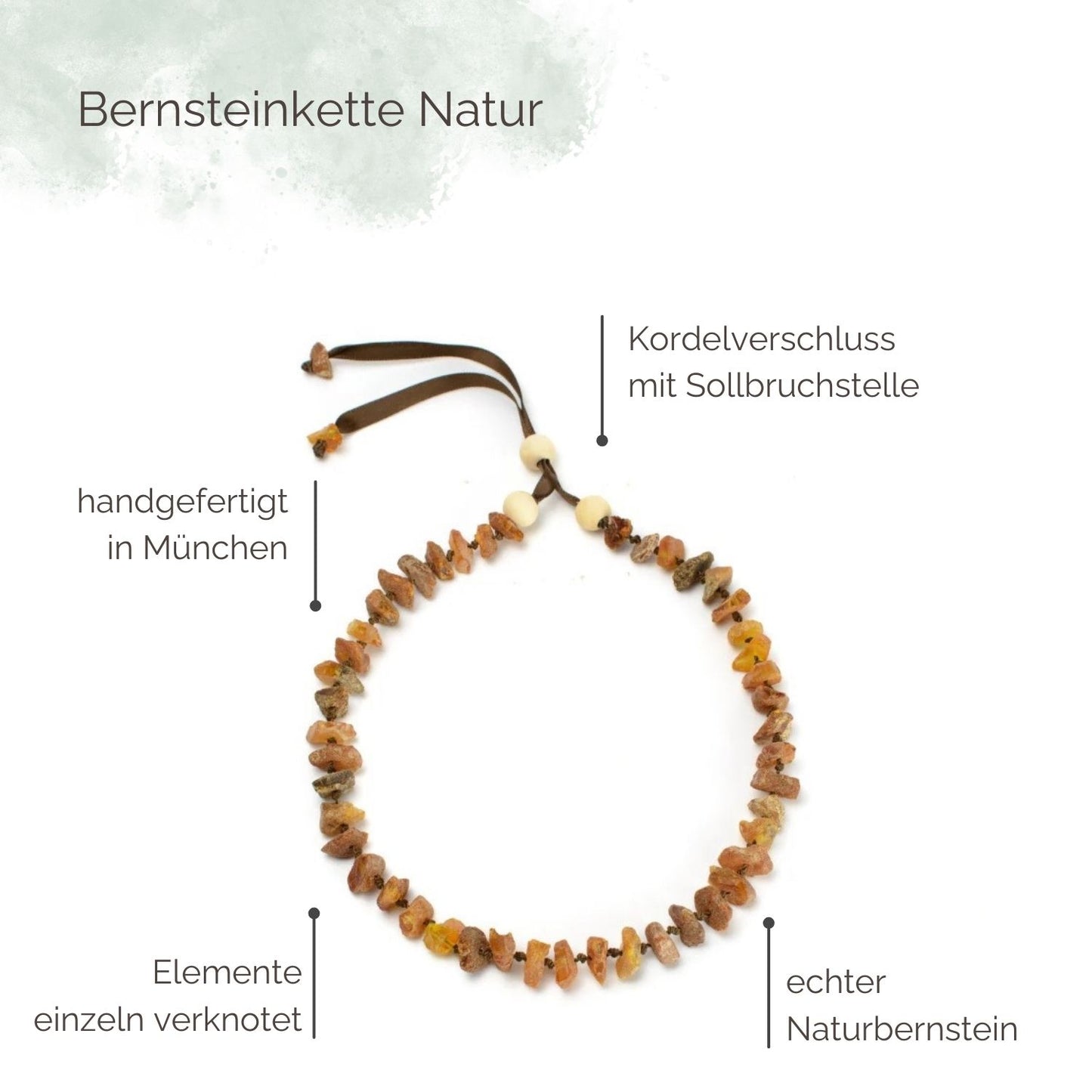 Highlights Bernsteinkette für Hunde