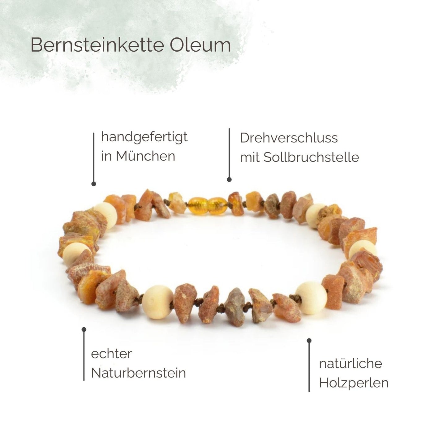 Highlights Bernsteinkette für Hunde