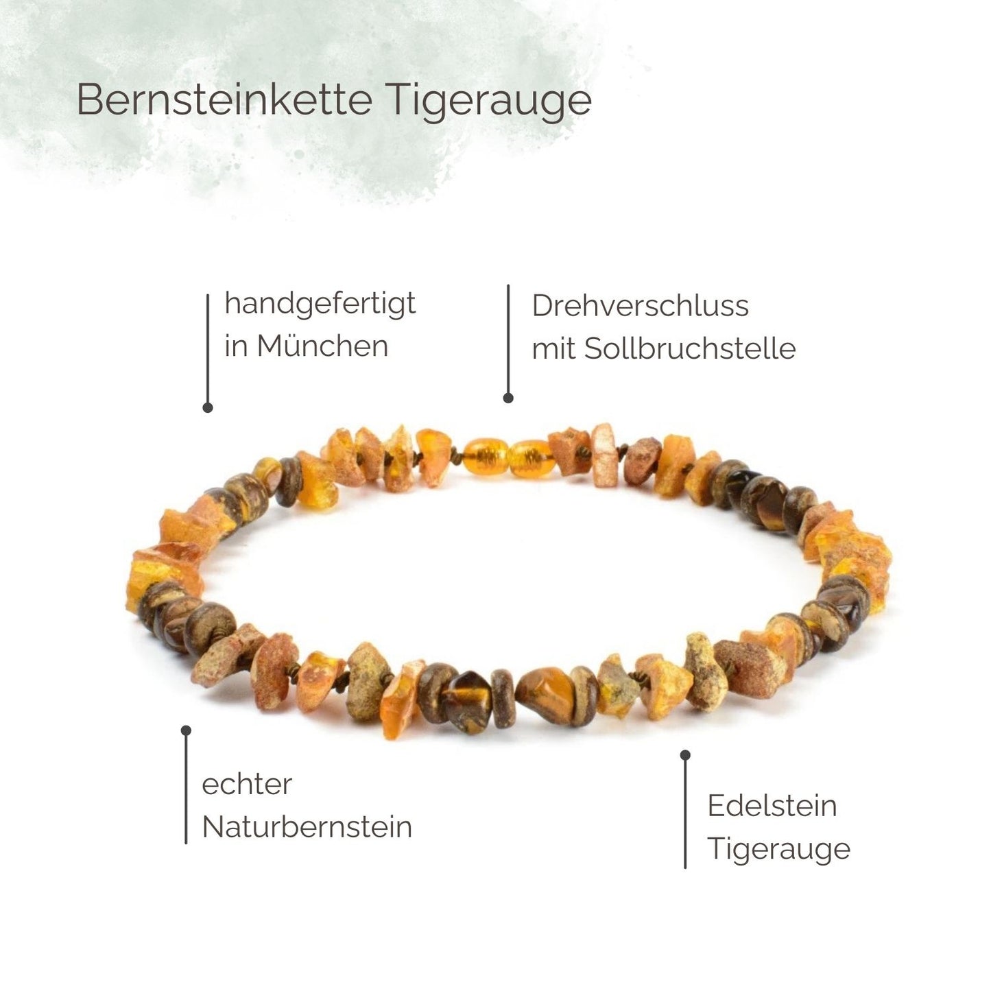Highlights Bernsteinkette für Hunde