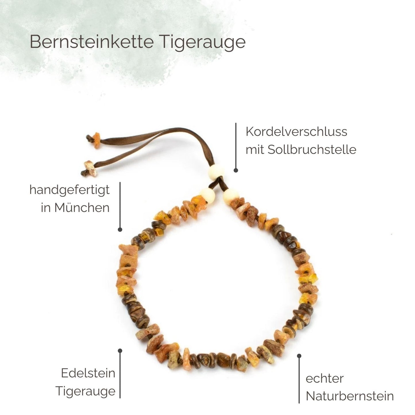 Highlights Bernsteinkette für Hunde