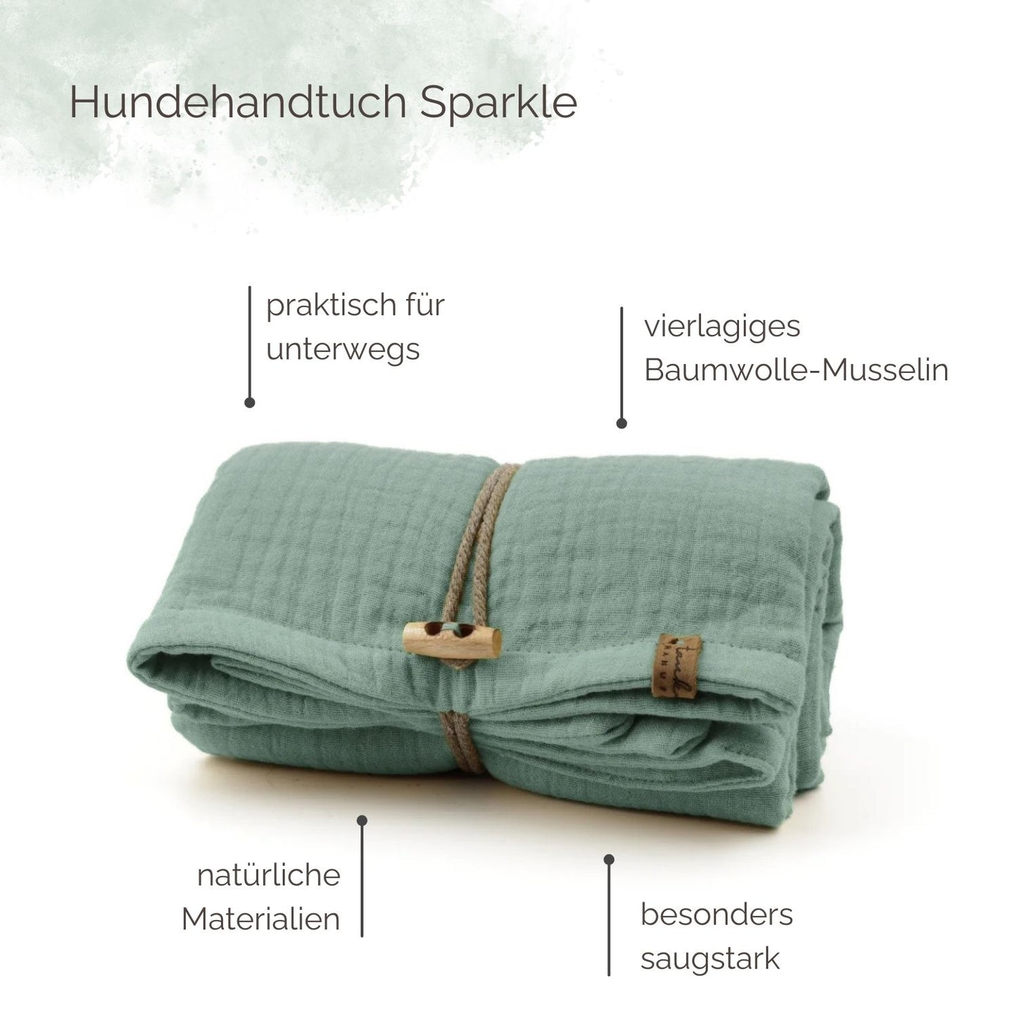 Highlights für Hundehandtuch Sparkle
