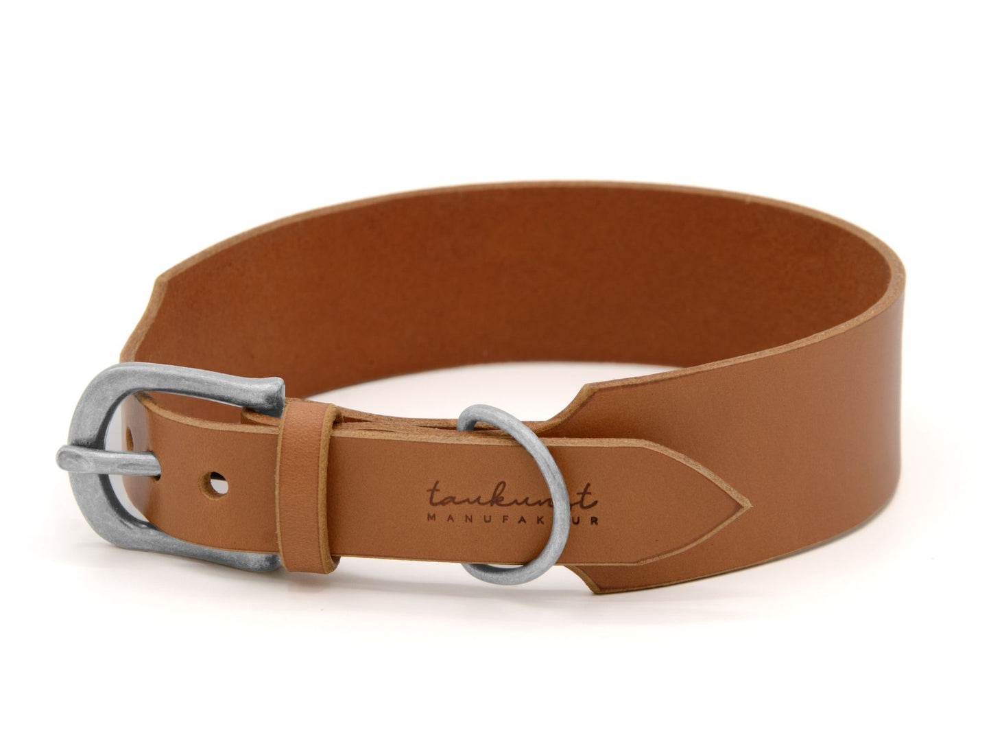 Lederhalsband 'Waldstreuner' Cognac