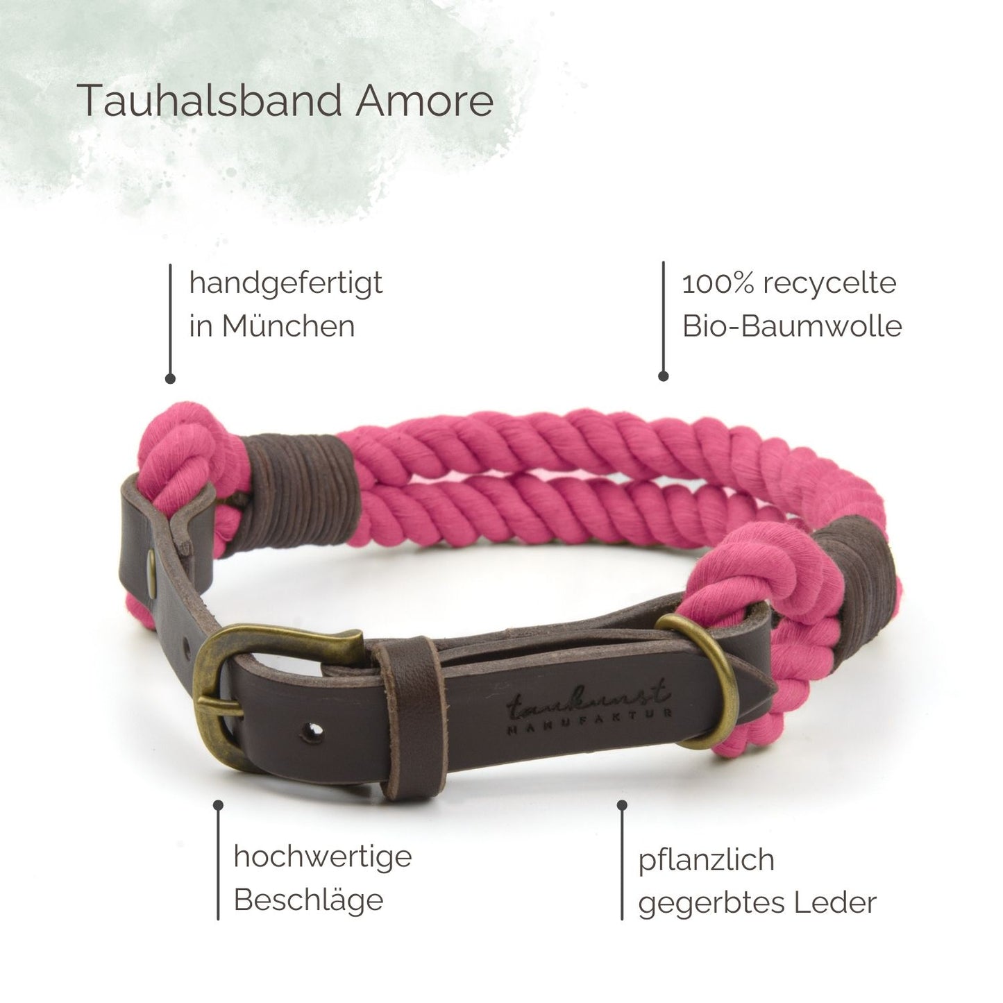 Tauhalsband Amore für Hunde