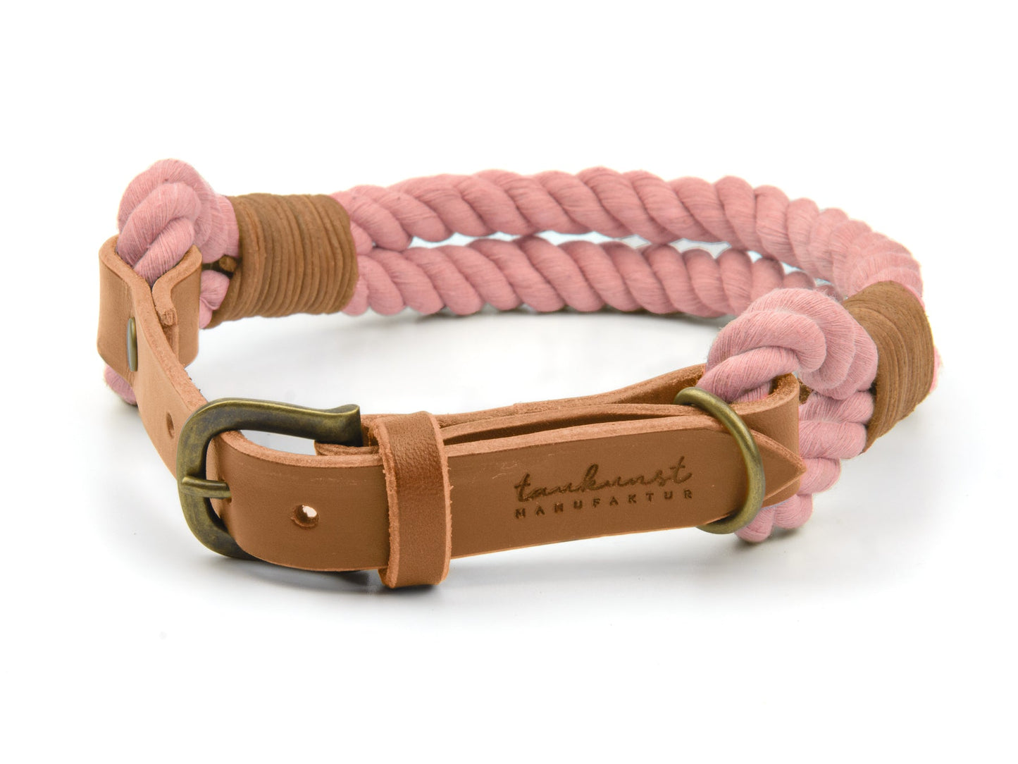 Tauhalsband Magnolia für Hunde Cognac