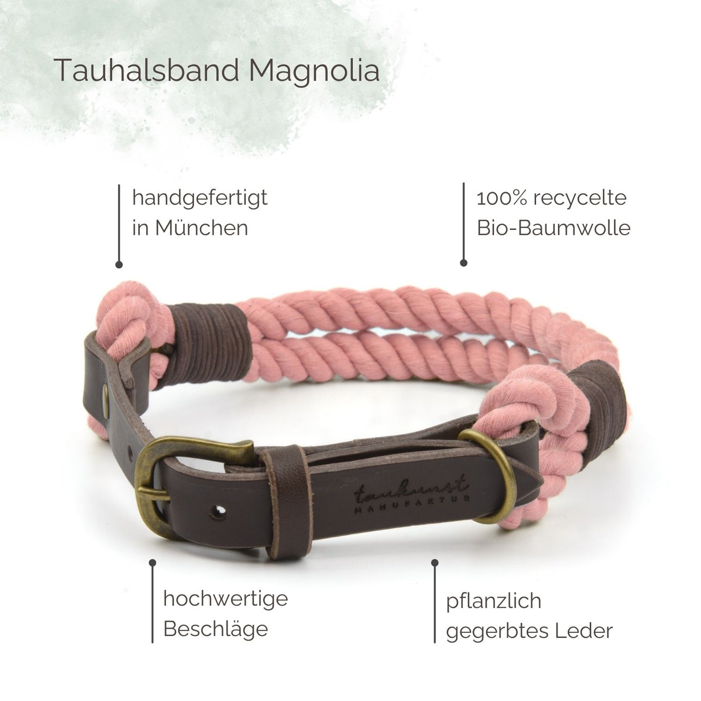 Tauhalsband Magnolia für Hunde Highlights