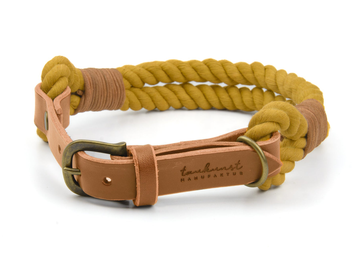 Tauhalsband Stelle für Hunde Cognac