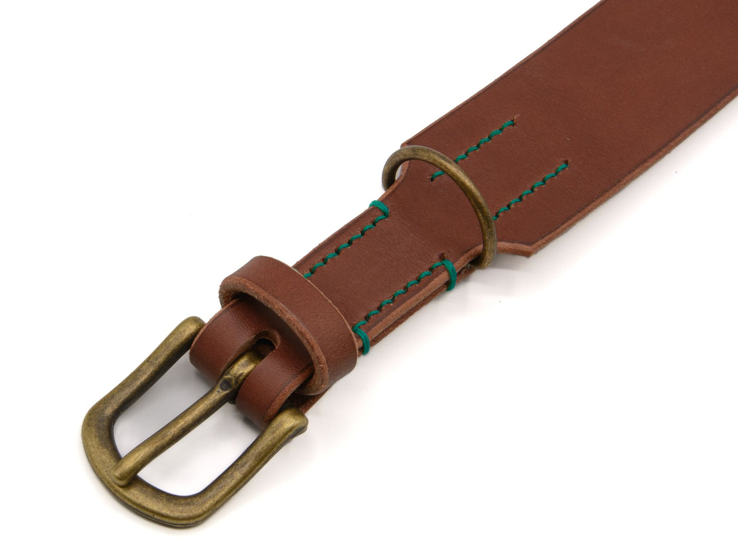 Lederhalsband 'Waldgeist' Braun