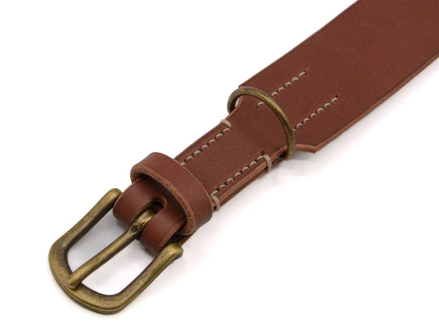 Lederhalsband 'Waldgeist' Braun