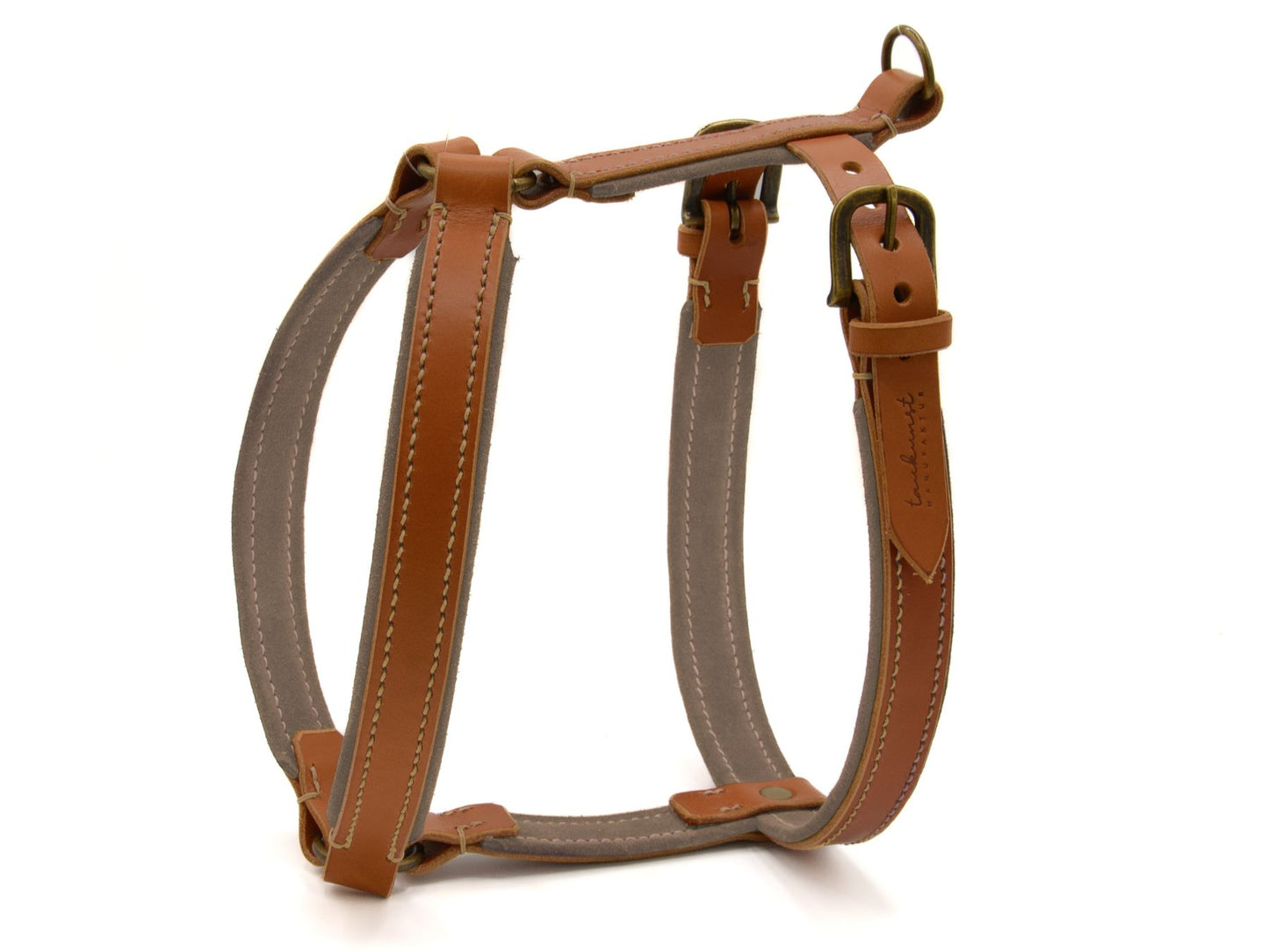 Ledergeschirr 'Wildfang' Cognac