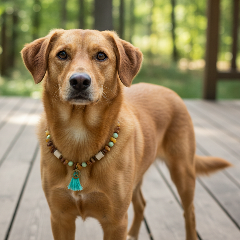 Bernsteinkette Rosari Mint Hund Shooting