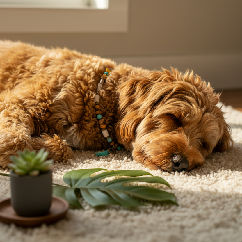 Bernsteinkette Rosari Türkis Hund Shooting