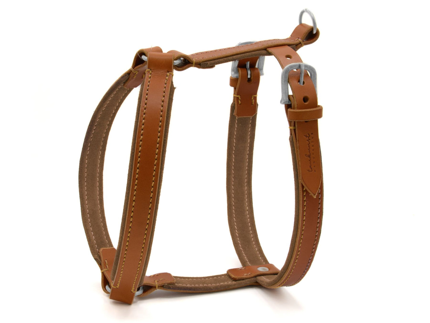 Ledergeschirr 'Wildfang' Cognac