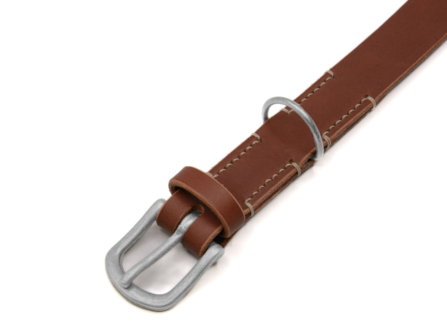 Lederhalsband 'Waldgeist' Braun