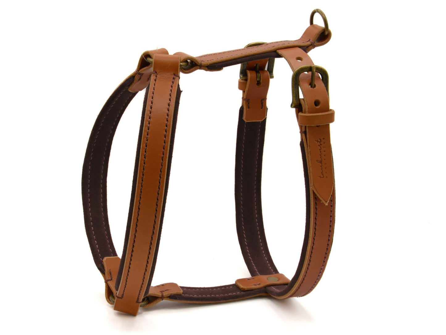 Ledergeschirr 'Wildfang' Cognac