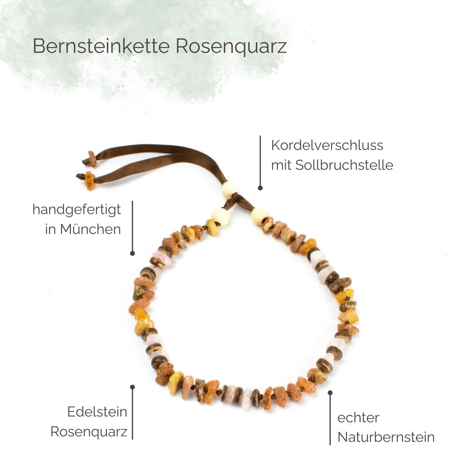 Highlights Bernsteinkette für Hunde