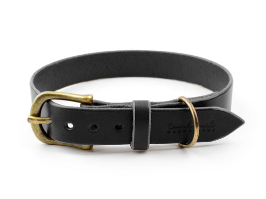 Hundehalsband Leder Hilde