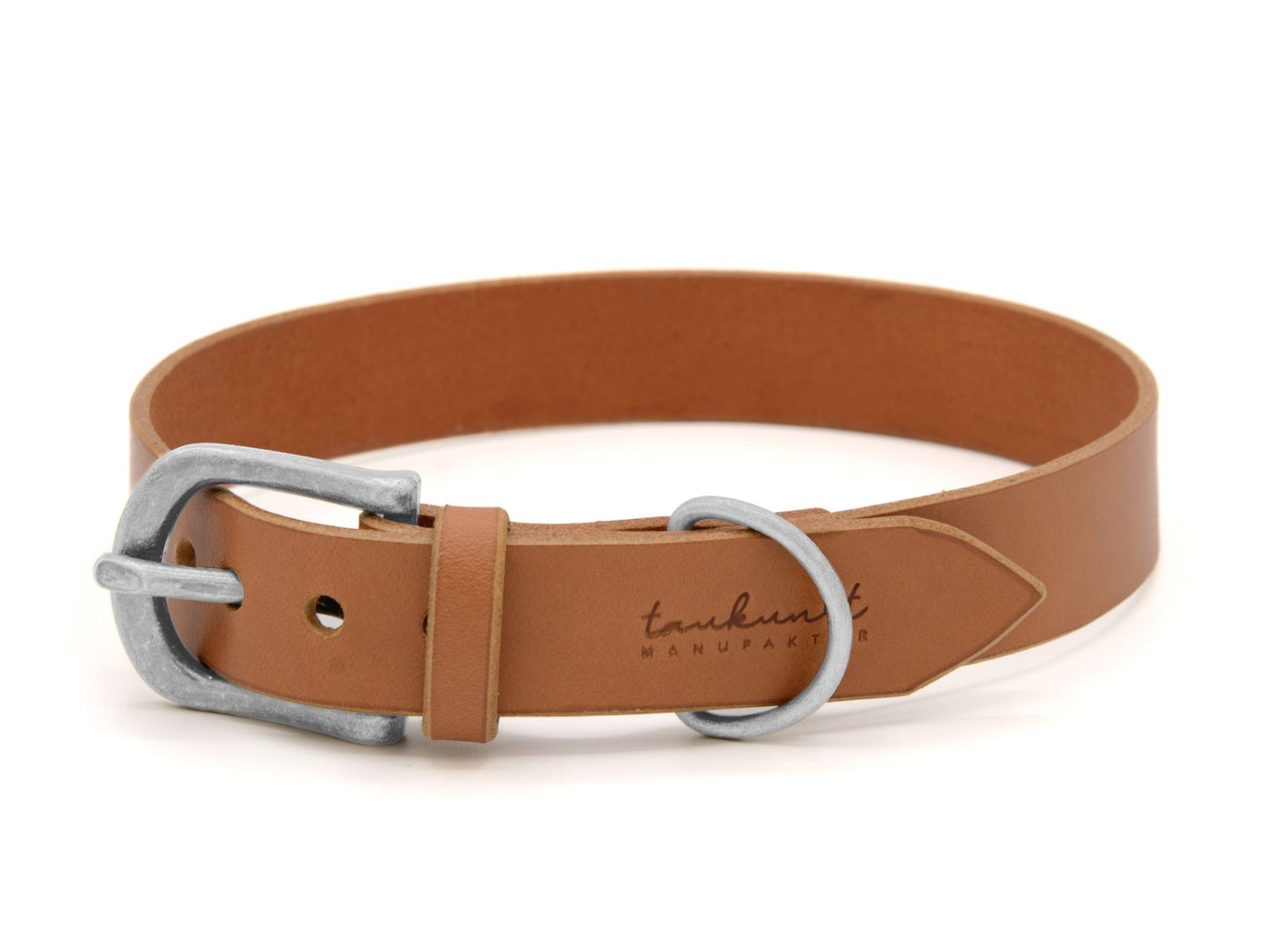 Lederhalsband 'Waldstreuner' Cognac