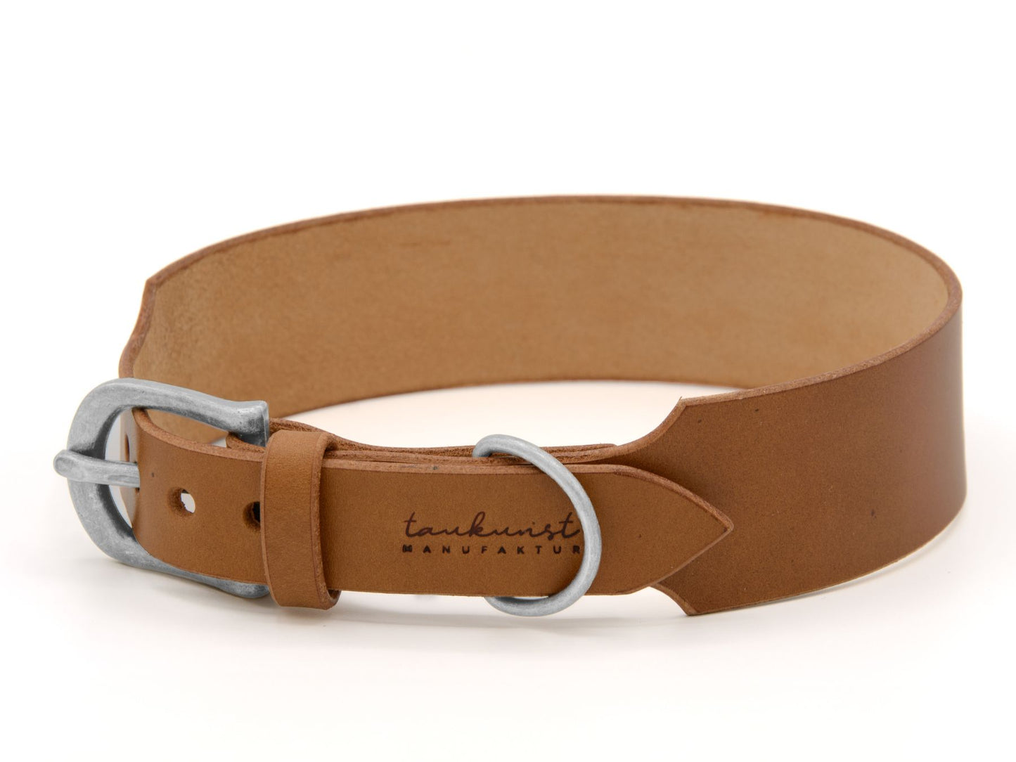 Lederhalsband 'Waldstreuner' Camel