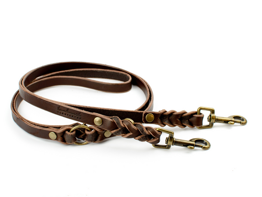 Lederleine 'Waldstreuner' Dunkelbraun