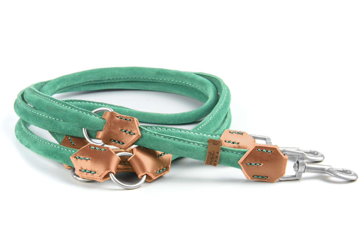 Wildlederleine 'Wildfang' Mint