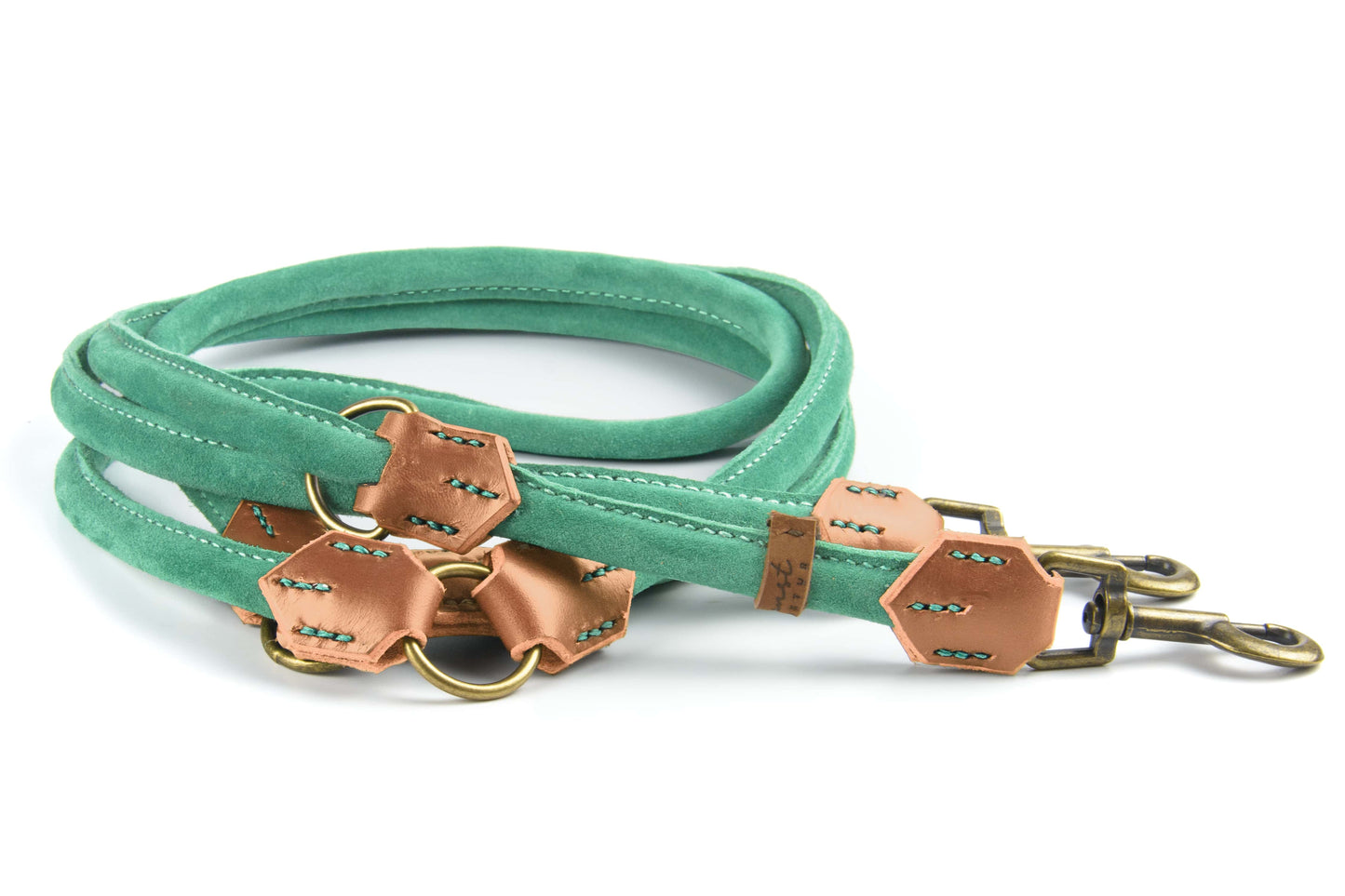 Wildlederleine 'Wildfang' Mint