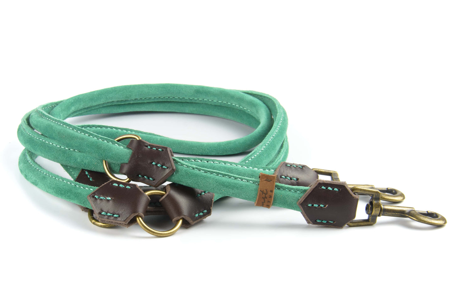 Wildlederleine 'Wildfang' Mint