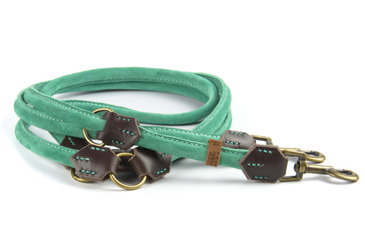 Wildlederleine 'Wildfang' Mint