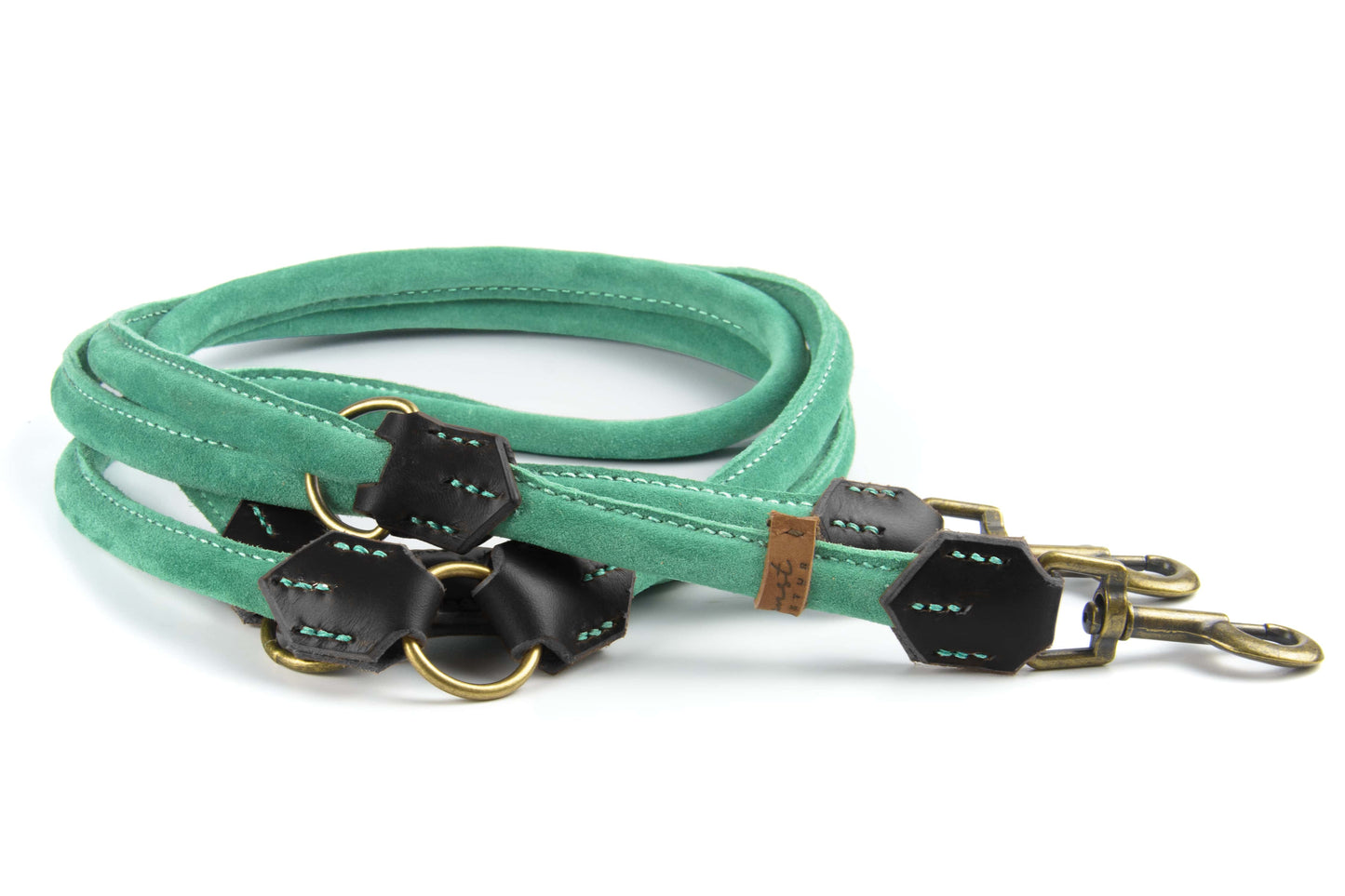 Wildlederleine 'Wildfang' Mint