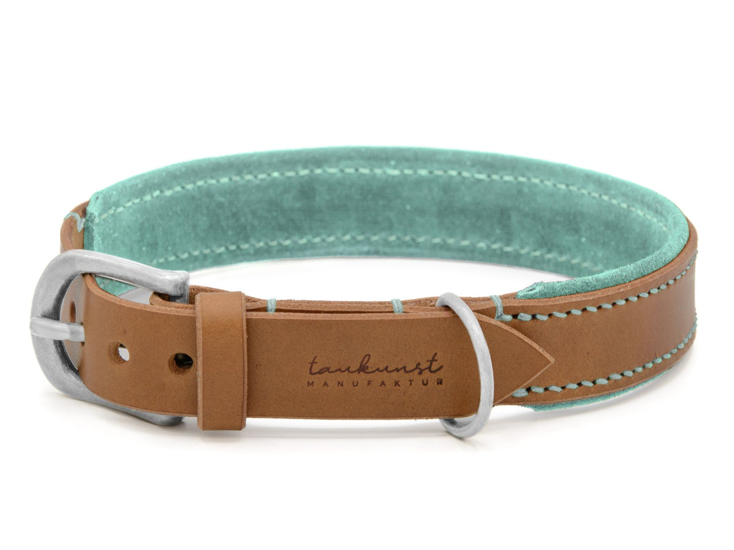 Lederhalsband 'Wildfang' Camel