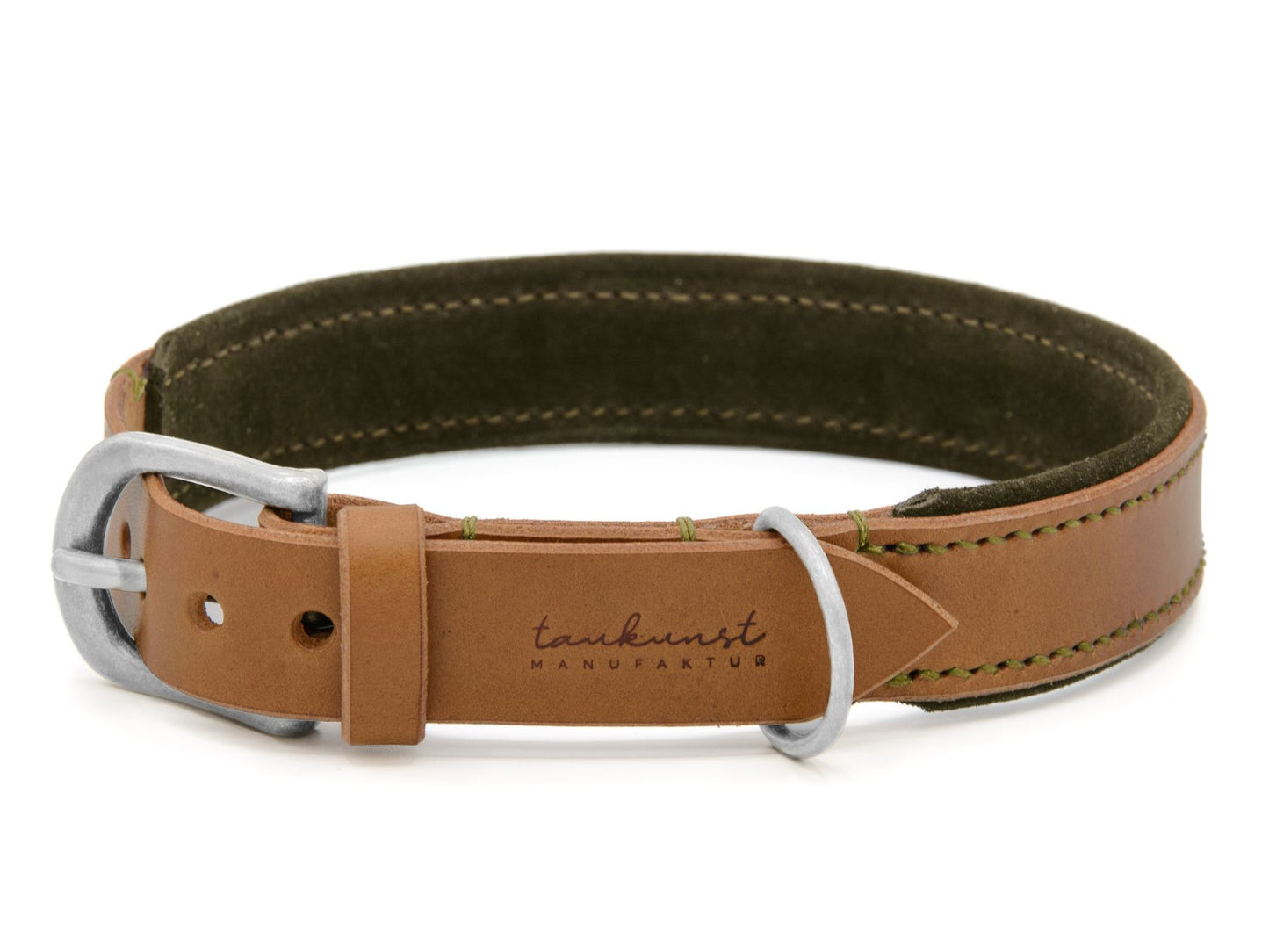 Lederhalsband 'Wildfang' Camel