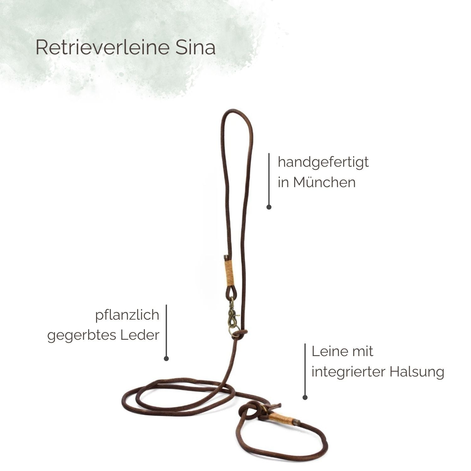 Retrieverleine Sina für Hunde