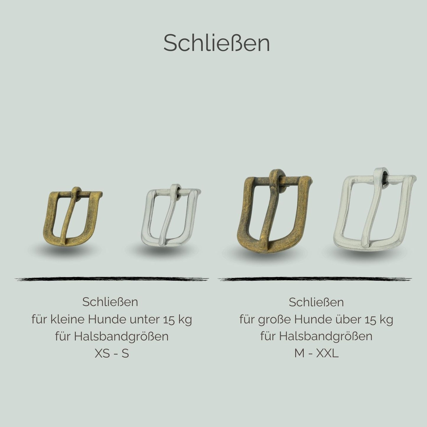 Schließen für Tauhalsbänder