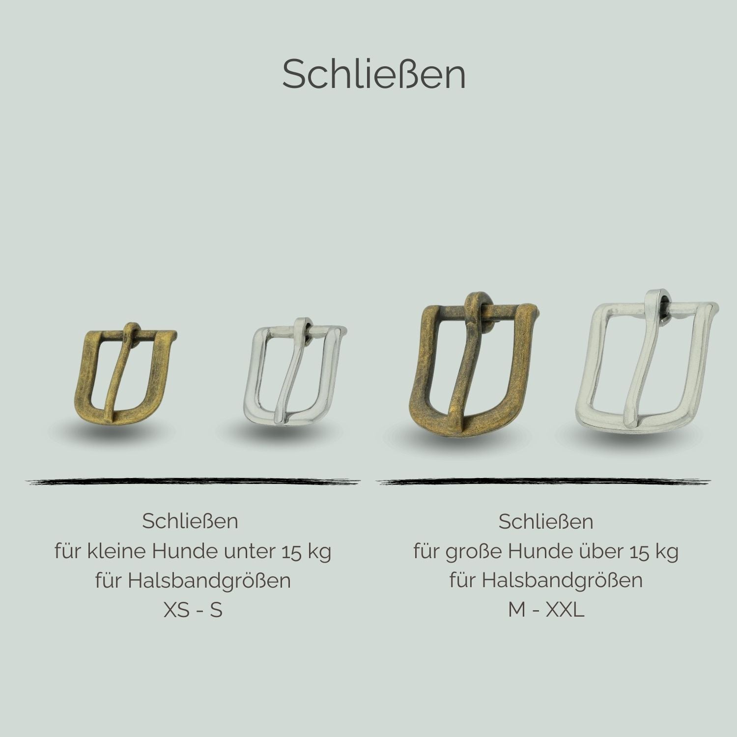 Schließen für Tauhalsbänder