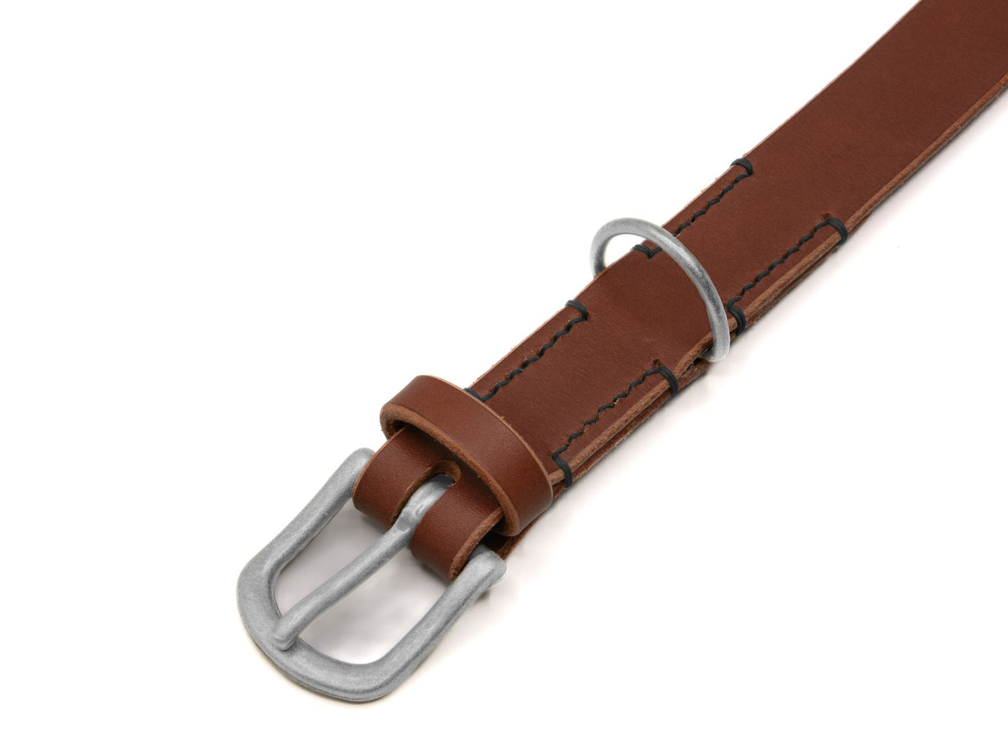 Lederhalsband 'Waldgeist' Braun