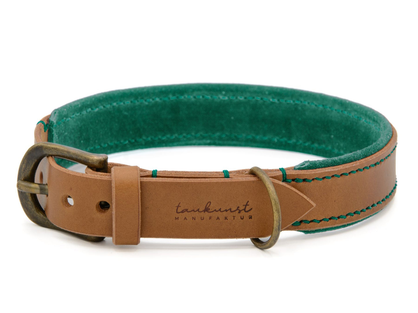 Lederhalsband 'Wildfang' Camel