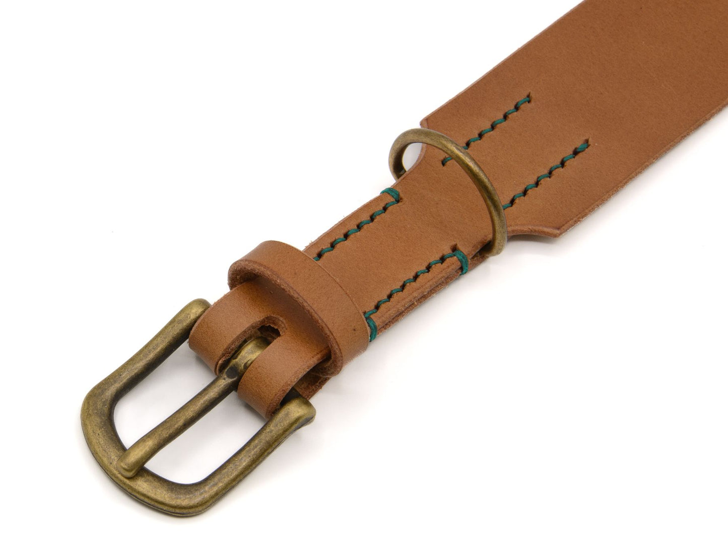 Lederhalsband 'Waldgeist' Camel