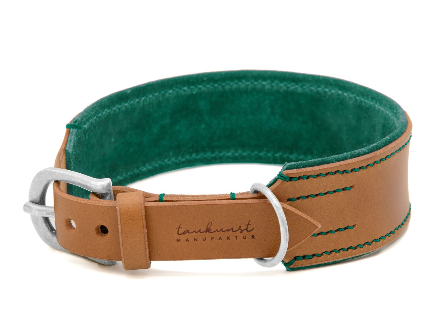 Lederhalsband 'Wildfang' Camel