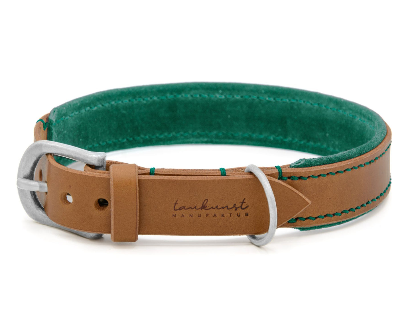Lederhalsband 'Wildfang' Camel