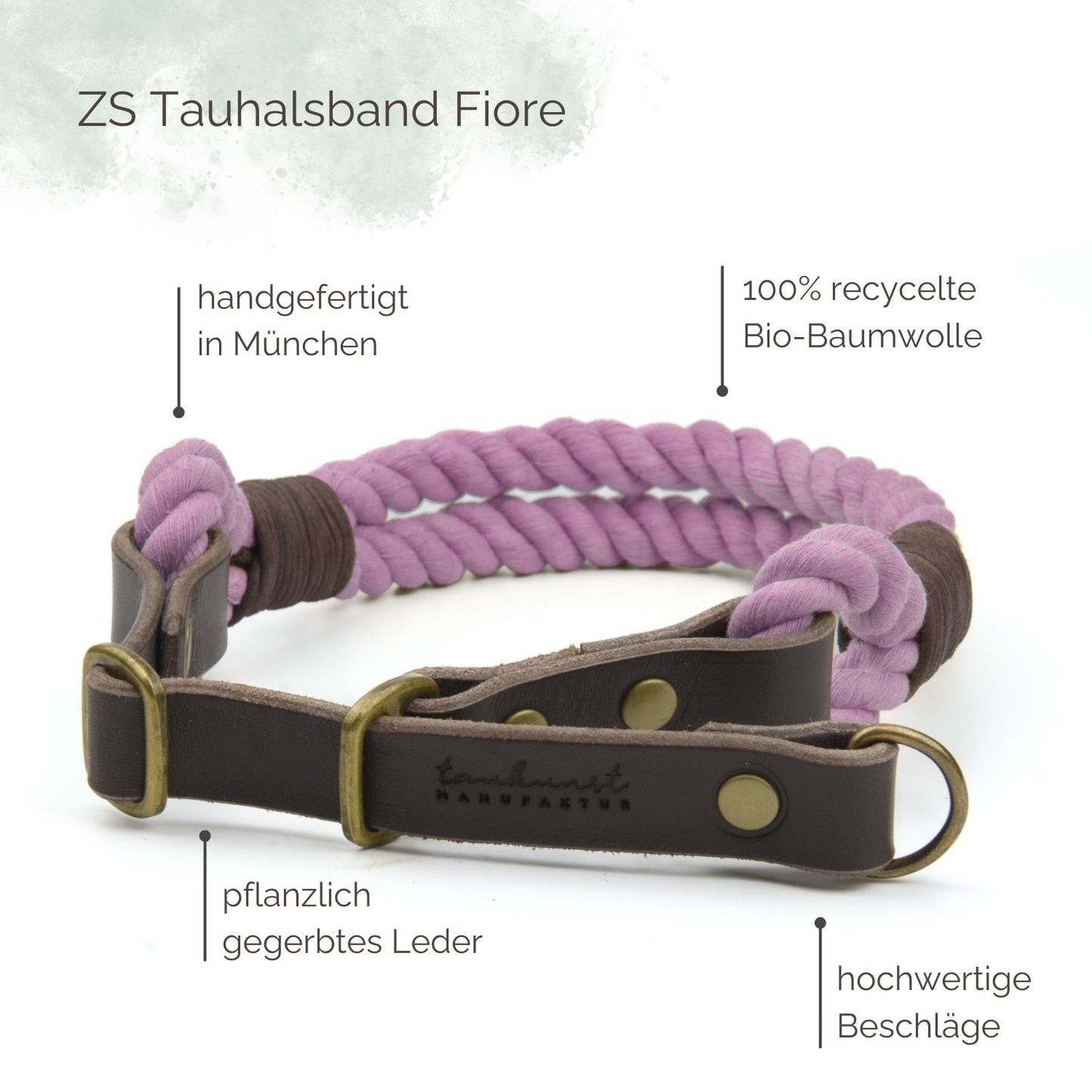 Zugstopp Tauhalsband Fiore für Hunde