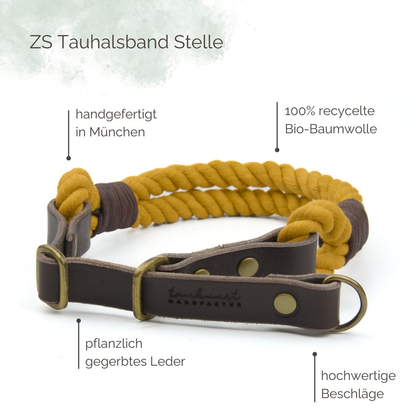 Zugstopp Tauhalsband Stelle für Hunde