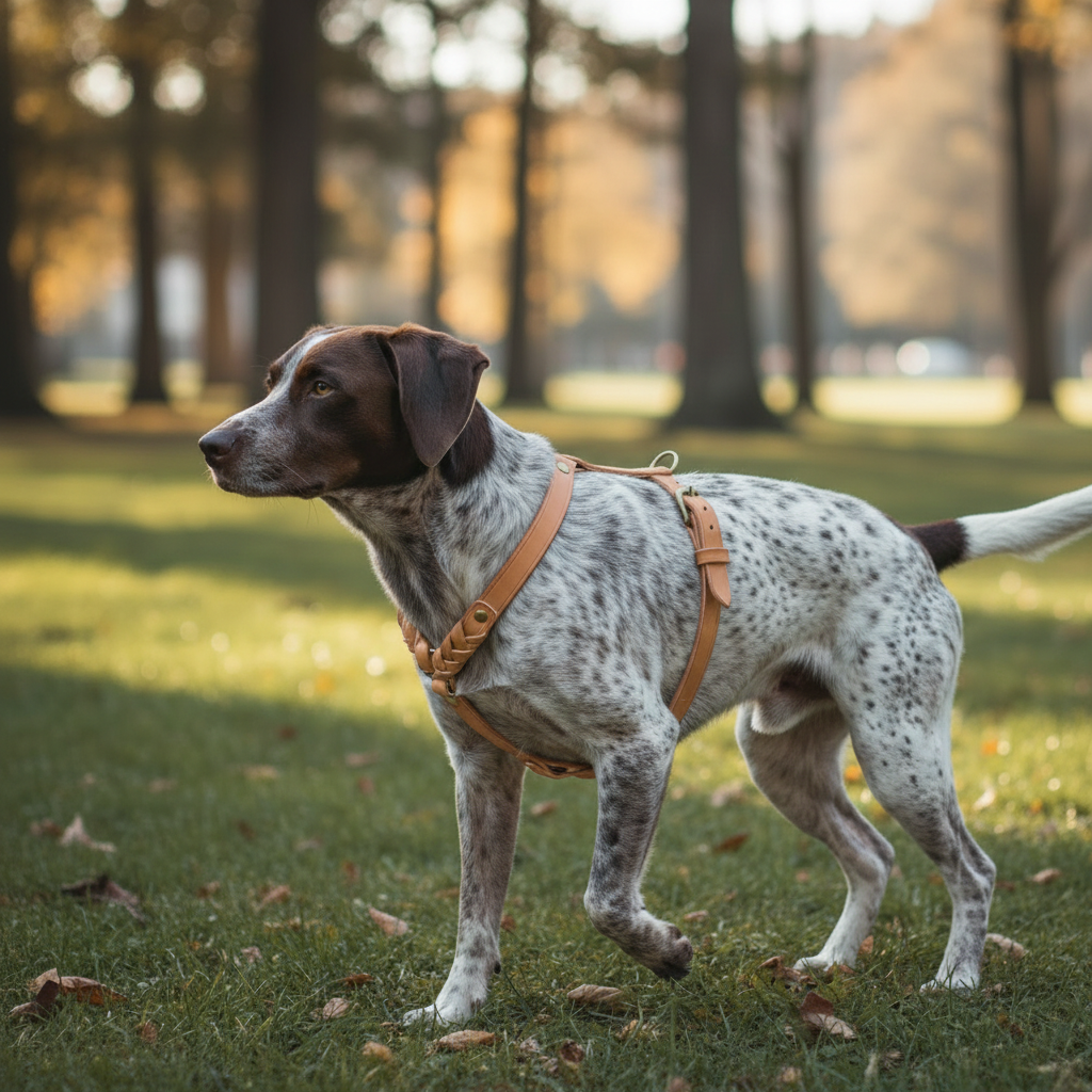 Ledergeschirr 'Waldstreuner' Camel